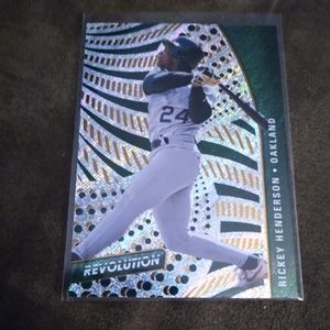 2021 panini Revolution Rickey Henderson